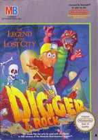 Digger T. Rock: The Legend of the Lost City (Nintendo NES) - Game Manual Only