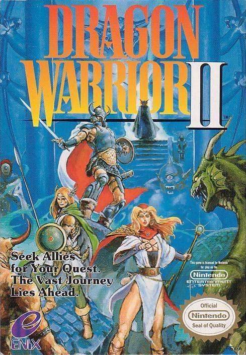 Dragon Warrior II (Nintendo NES) - Game Manual Only