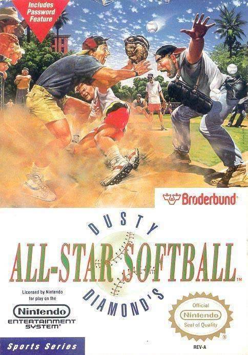 Dusty Diamond All-Star Softball (Nintendo NES) - Game Manual Only