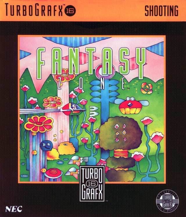 Fantasy Zone (TurboGrafx-16) - Game Manual Only