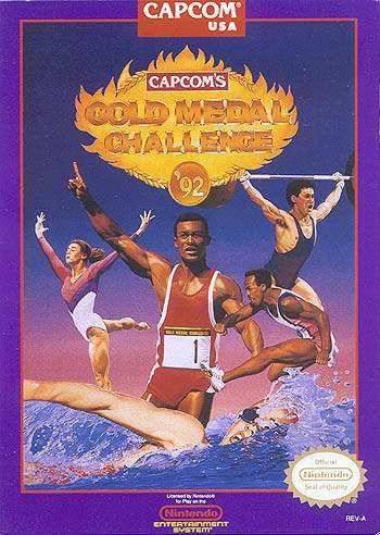 Capcom's Gold Medal Challenge '92 (Nintendo NES) - Game Manual Only