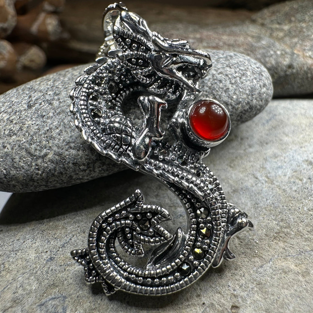 Keith Jack Celtic Dragon Necklace