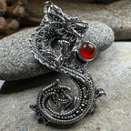 Keith Jack Celtic Dragon Necklace
