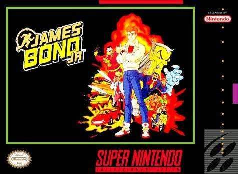 James Bond Jr (Super Nintendo) - Game Manual Only