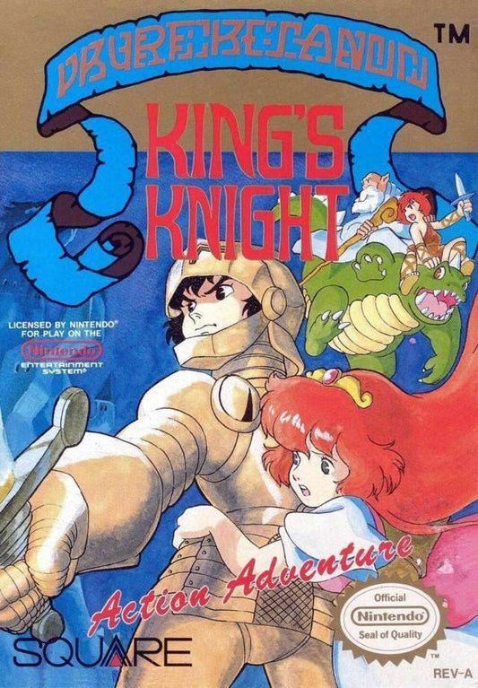 King's Knight (Nintendo NES) - Game Manual Only