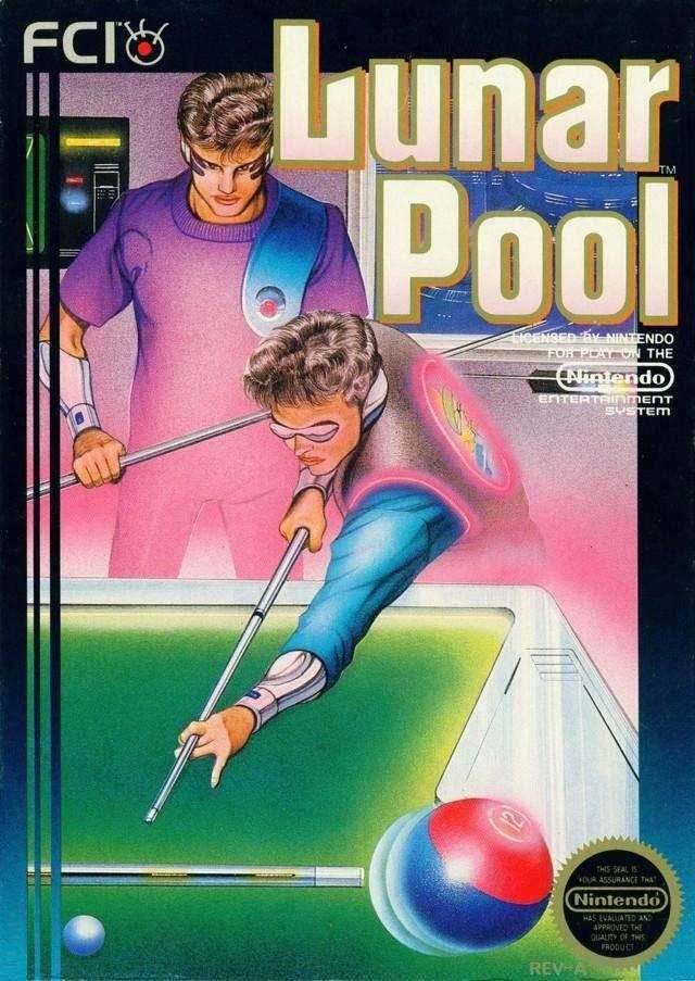 Lunar Pool (Nintendo NES) - Game Manual Only