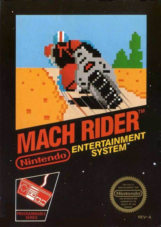 Mach Rider (Nintendo NES) - Game Manual Only