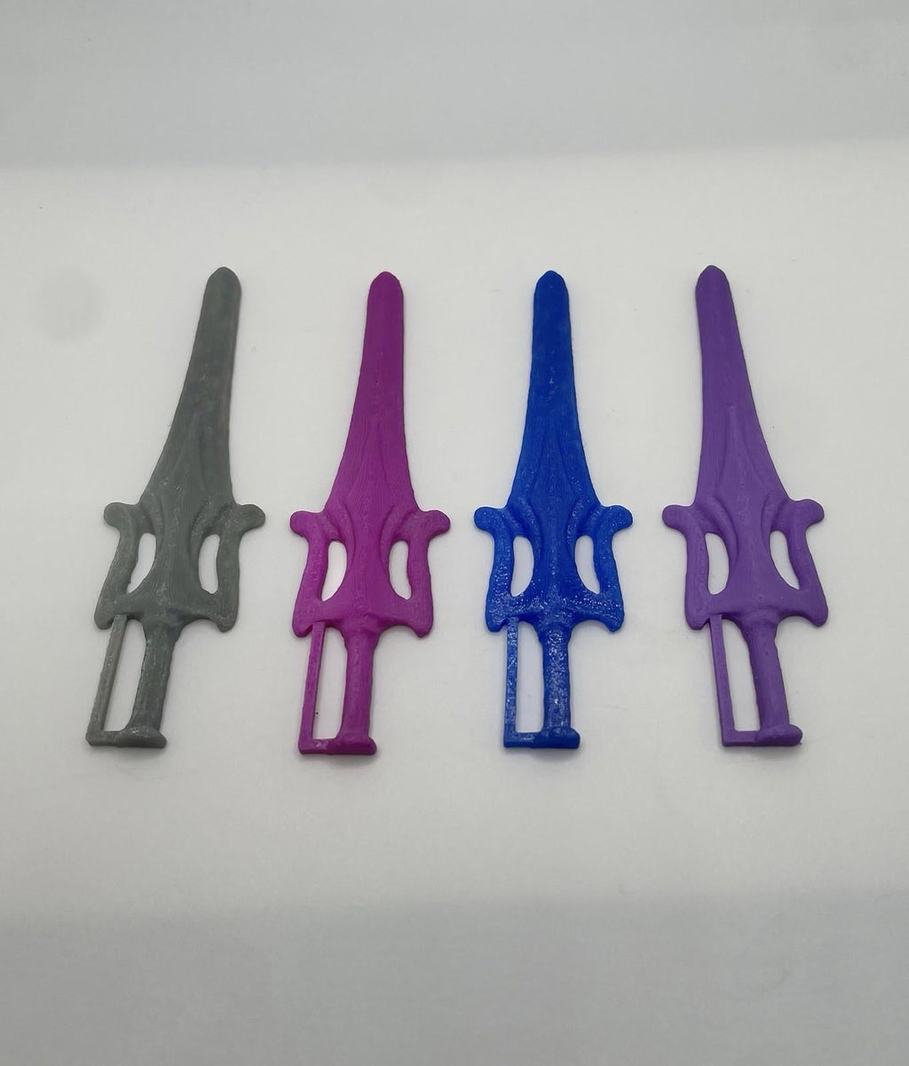 Vintage REPRO Half Sword Power Weapon MOTU Masters of the Universe 1986