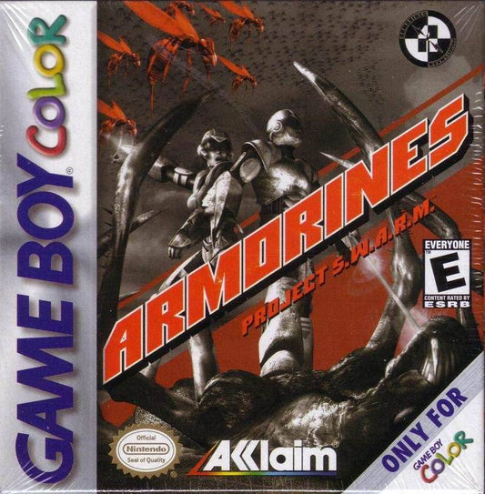 Armorines Project SWARM (Gameboy Color) - Game Manual Only
