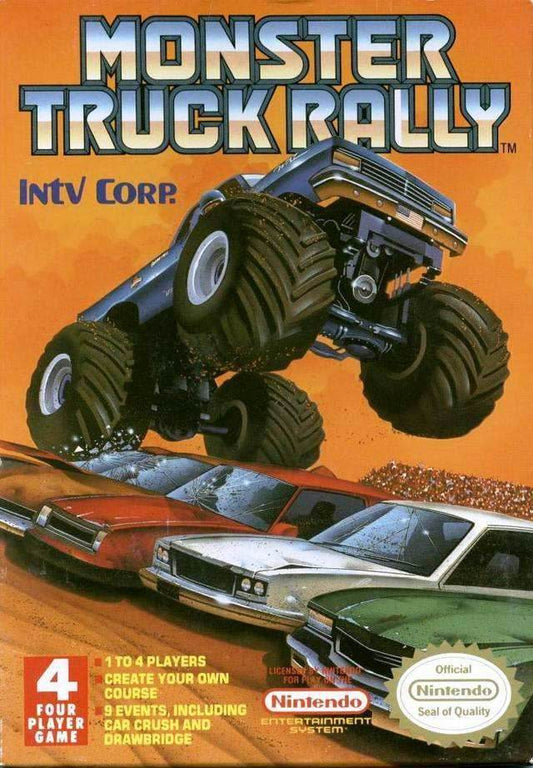 Monster Truck Rally (Nintendo NES) - Game Manual Only