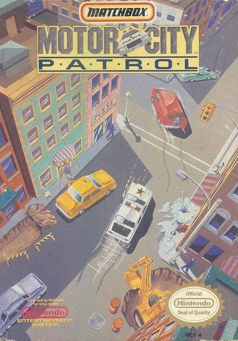 Motor City Patrol (Nintendo NES) - Game Manual Only