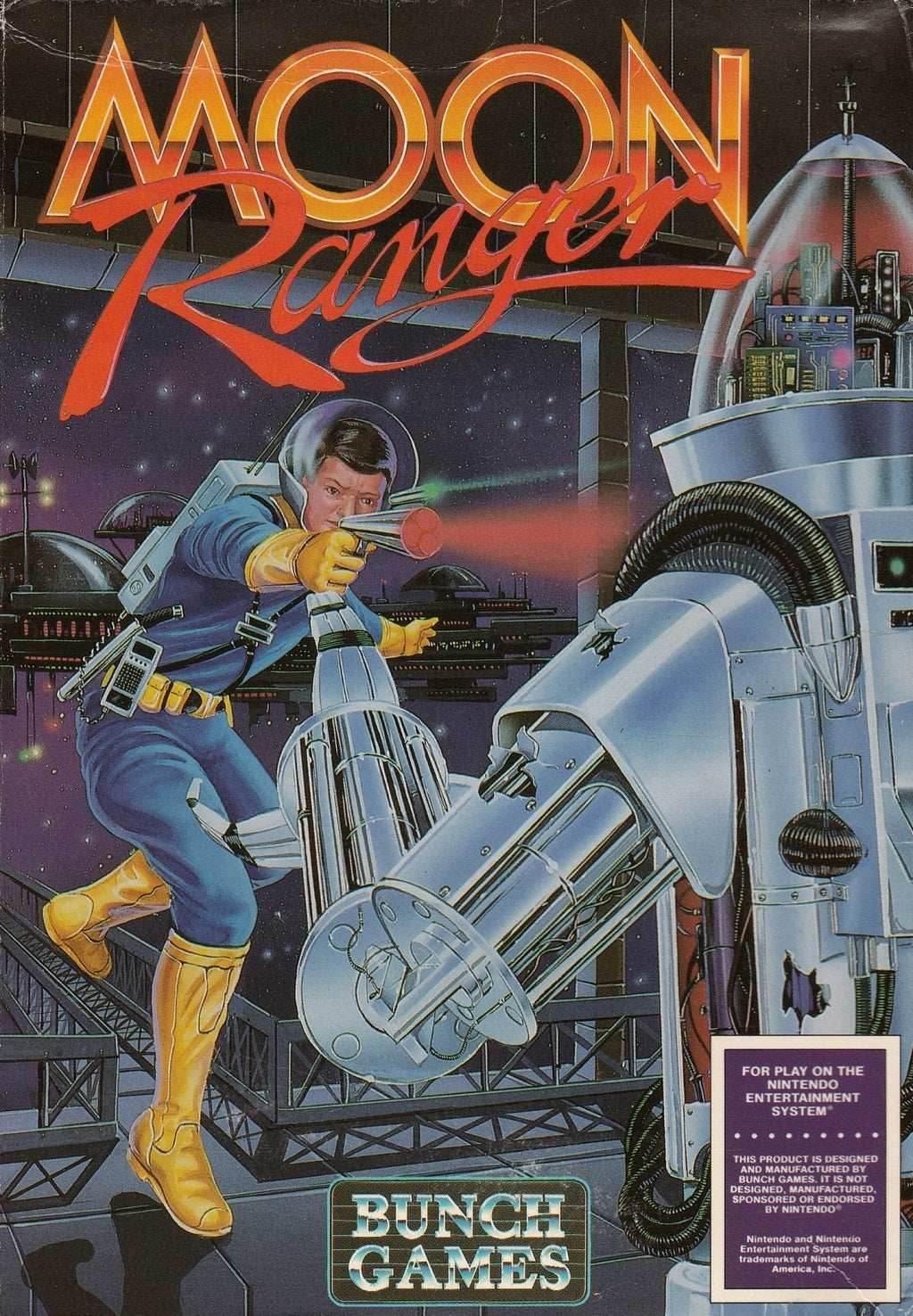 Moon Ranger (Nintendo NES) - Game Manual Only