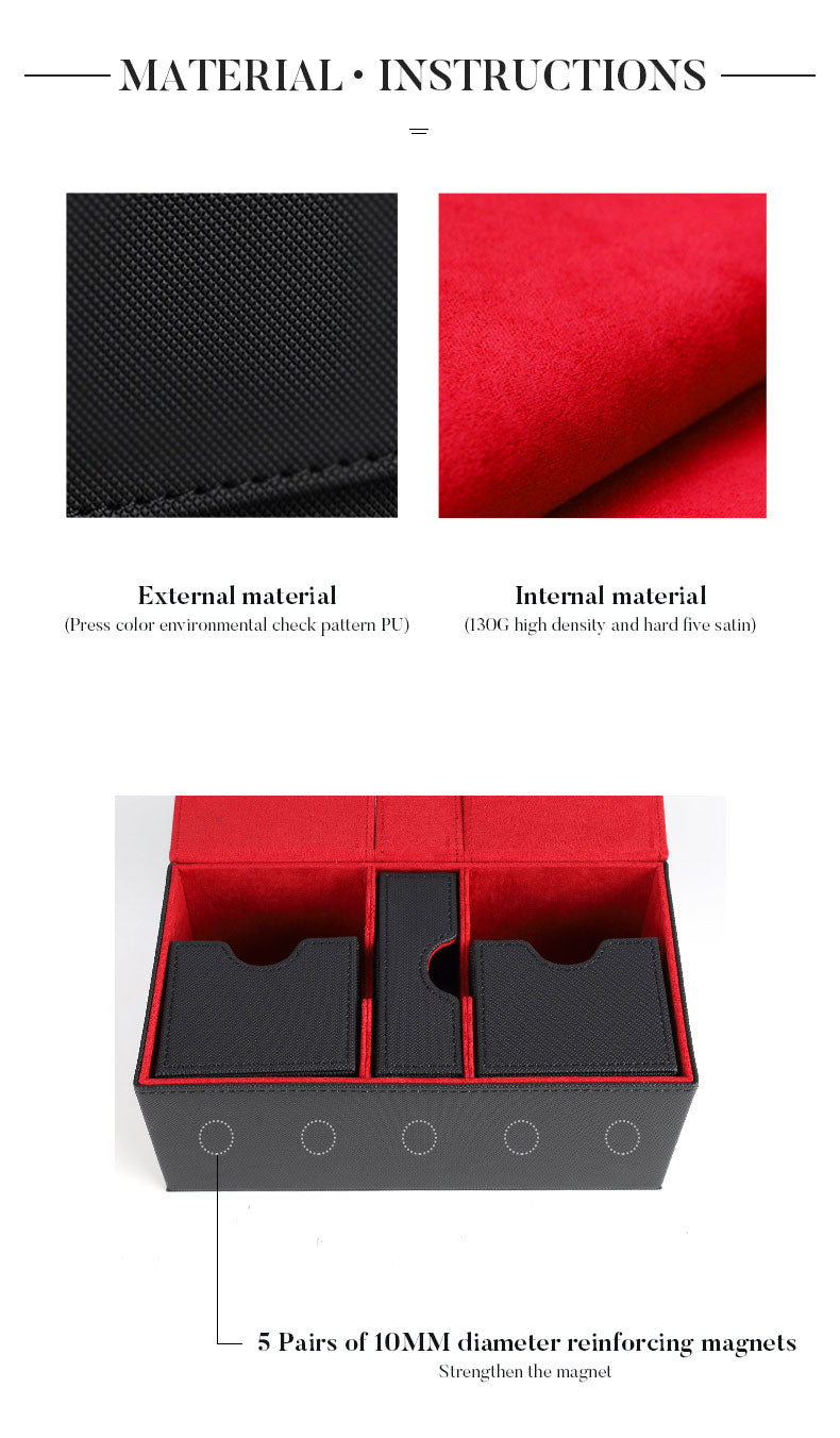 Leather Planet Card Wanzhi Card Multifunctional Game Peripheral Card Collection Box Game Card Box