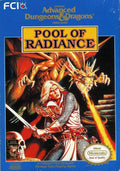 Advanced Dungeons and Dragons: Pool of Radiance (Nintendo NES) - Game Manual Only