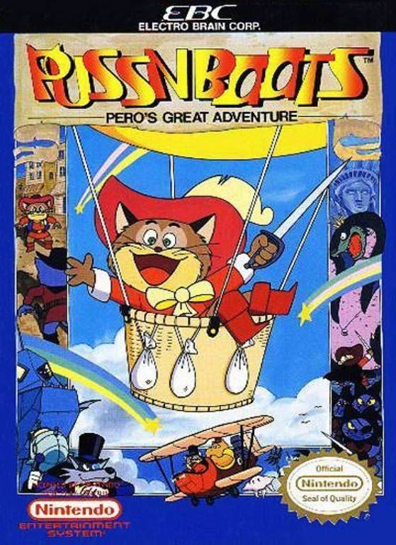 Puss 'N Boots: Pero's Great Adventure (Nintendo NES) - Game Manual Only