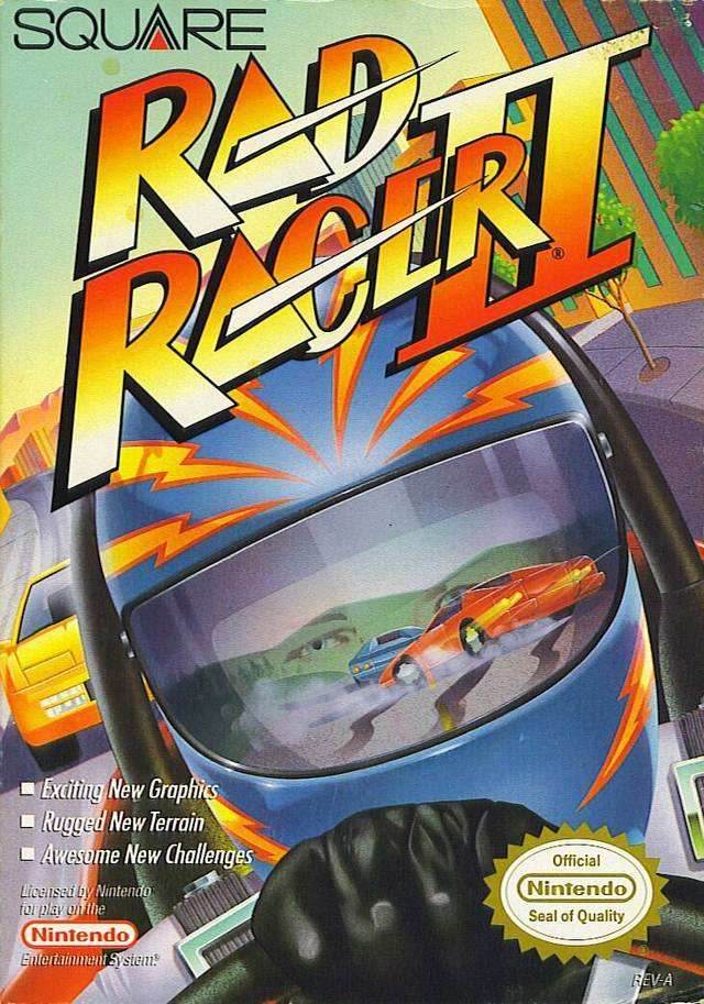 Rad Racer II (Nintendo NES) - Game Only