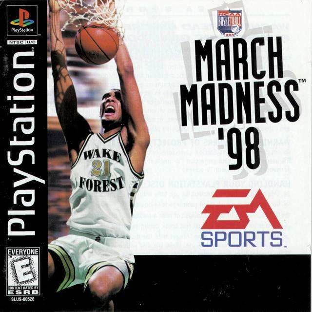NCAA March Madness 98 (Playstation) - Game Manual Only