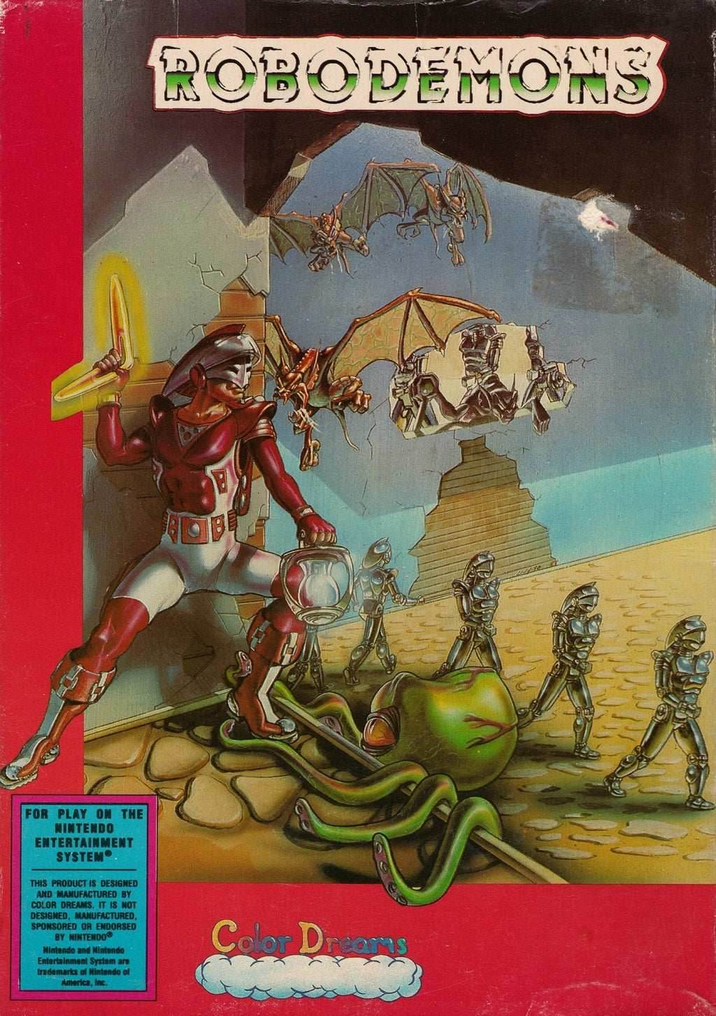 Robodemons (Nintendo NES) - Game Manual Only