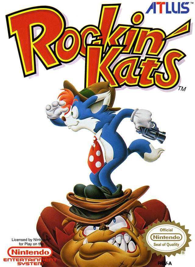 Rockin' Kats (Nintendo NES) - Game Manual Only