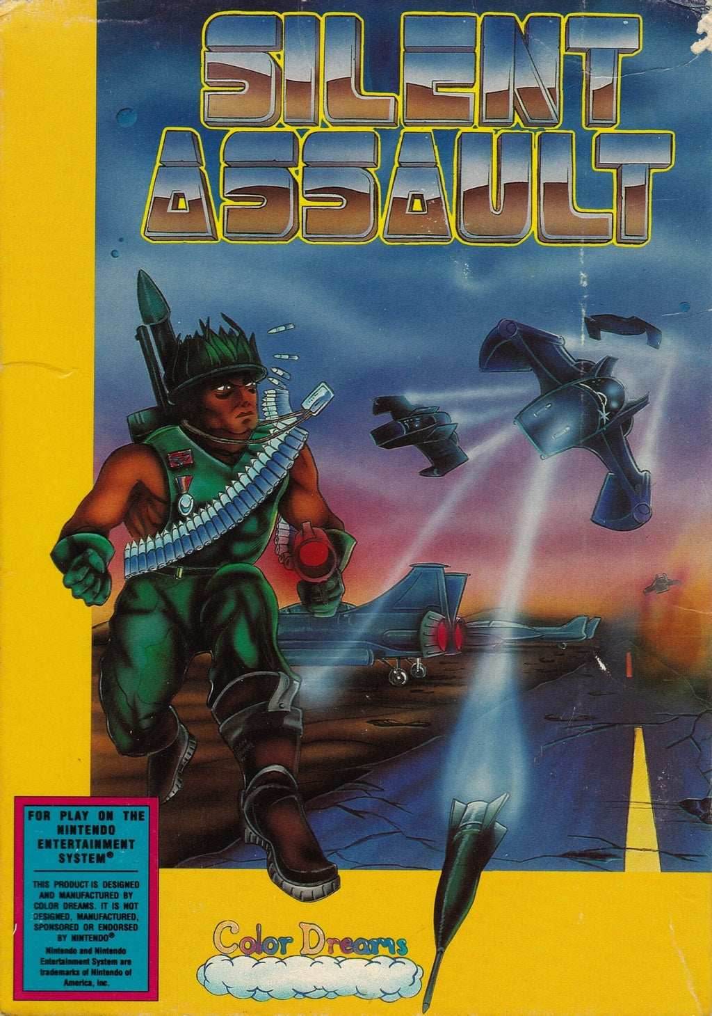 Silent Assault (Nintendo NES) - Game Manual Only
