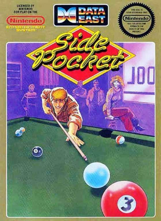 Side Pocket (Nintendo NES) - Game Manual Only