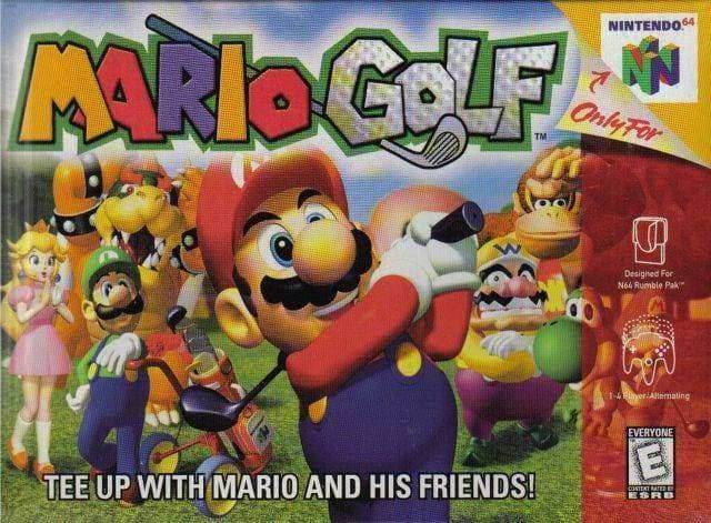 Mario Golf (Nintendo 64) - Game Manual Only