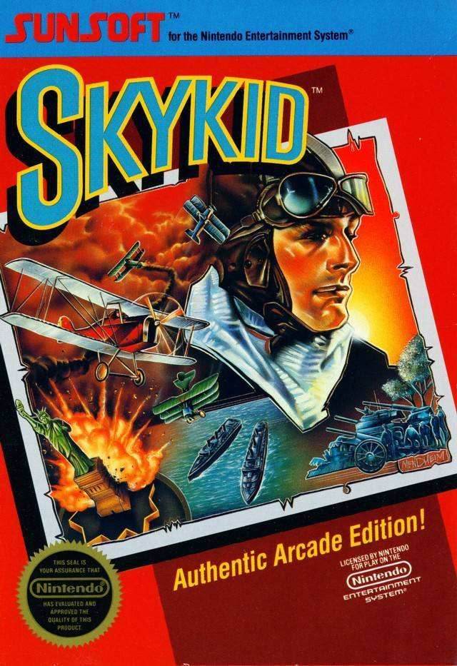 Sky Kid (Nintendo NES) - Game Manual Only