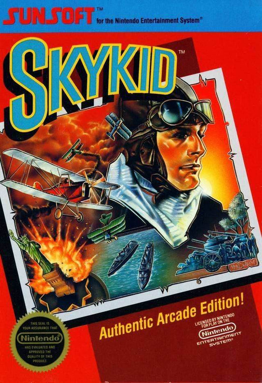 Sky Kid (Nintendo NES) - Game Manual Only
