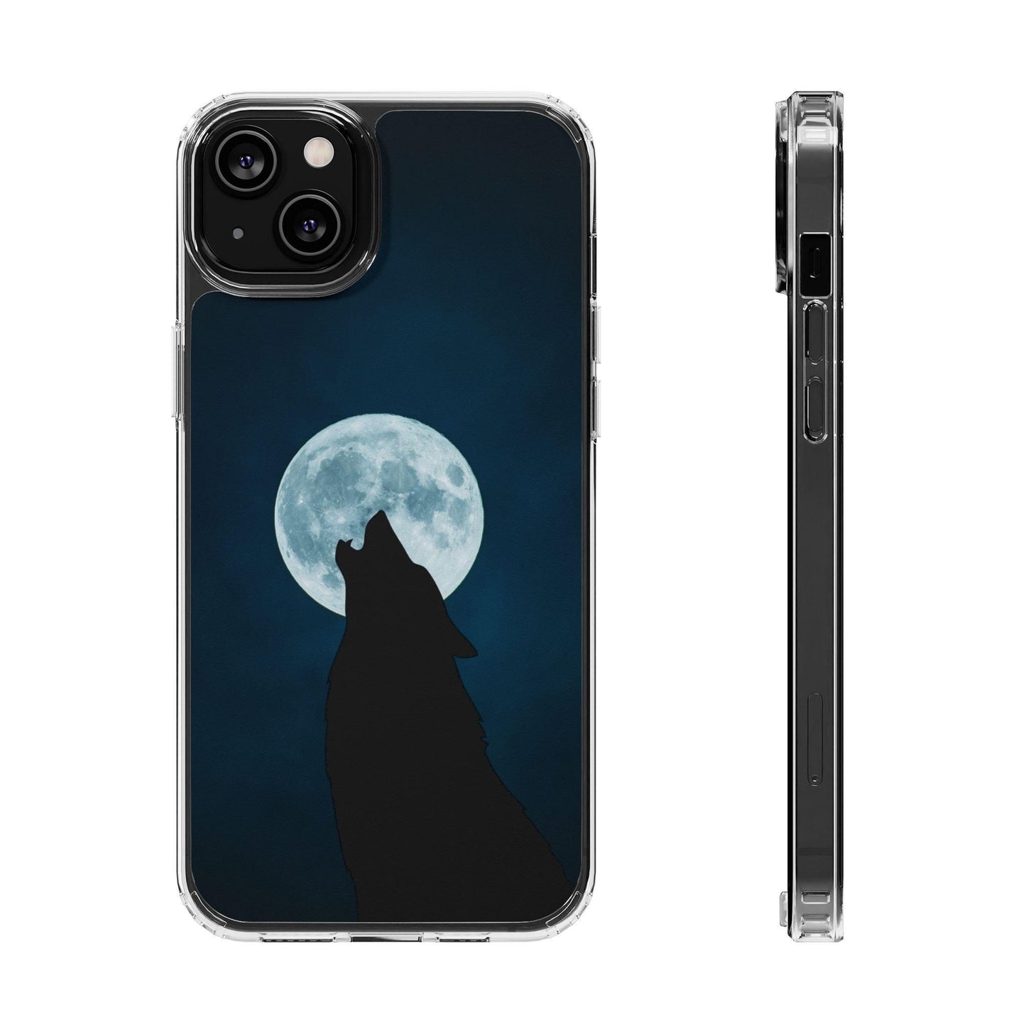Full Moon and Wolf Clear Cases