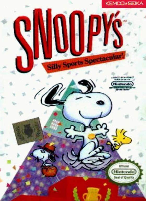 Snoopy Silly Sports Spectacular! (Nintendo NES) - Game Manual Only