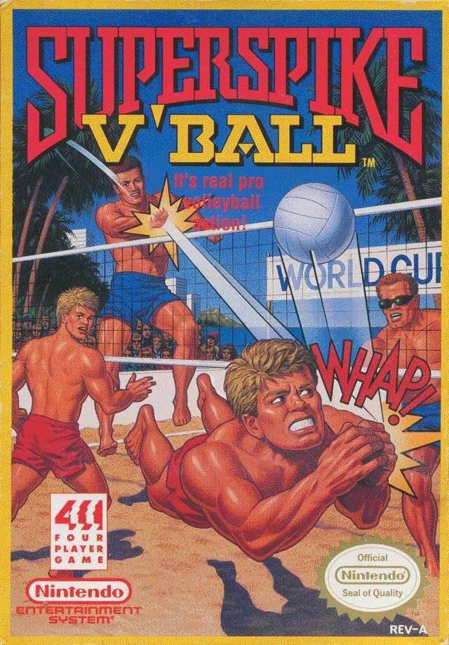 Super Spike Volleyball (Nintendo NES) - Game Only