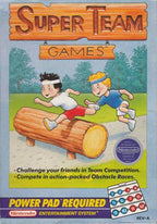Super Team Games With Power Pad (Nintendo NES) - Game Manual Only