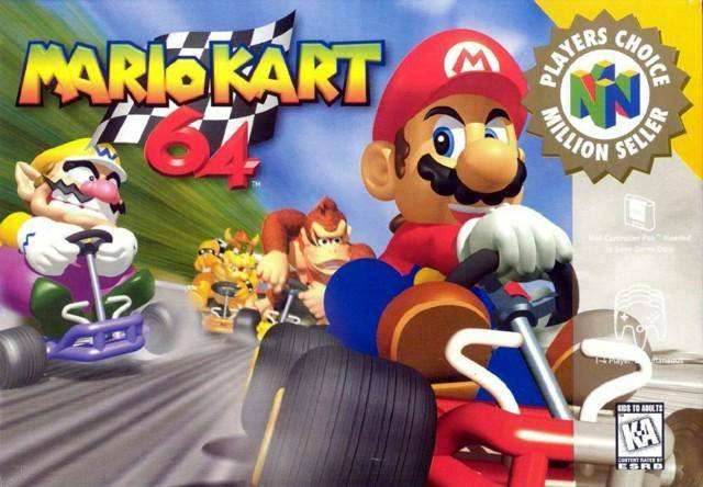 Mario Kart 64 (Players Choice) (Nintendo 64) - Game Manual Only