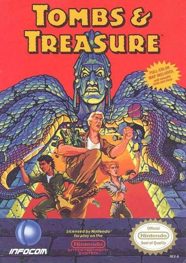 Tombs and Treasure (Nintendo NES) - Game Manual Only
