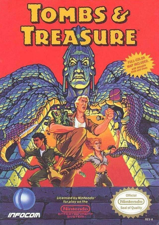 Tombs and Treasure (Nintendo NES) - Game Manual Only