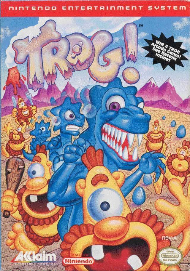 Trog (Nintendo NES) - Game Manual Only
