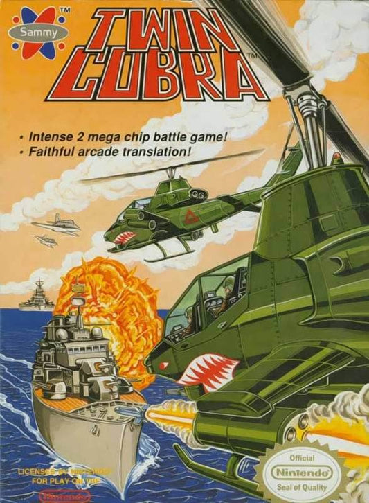 Twin Cobra (Nintendo NES) - Game Manual Only