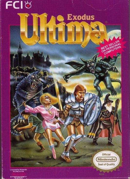 Ultima Exodus (Nintendo NES) - Game Manual Only