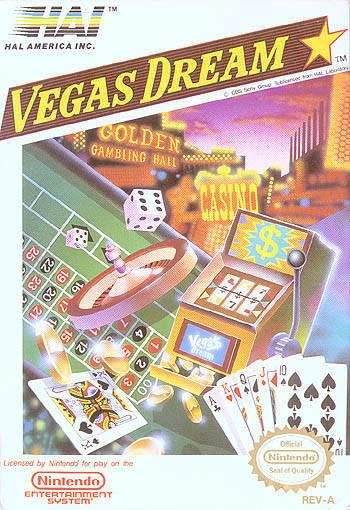 Vegas Dream (Nintendo NES) - Game Manual Only