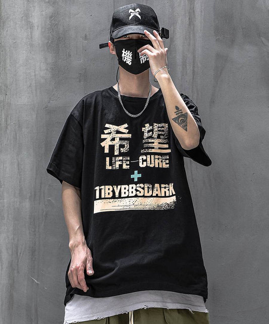 Hope Japanese Kanji Tee - Black / M