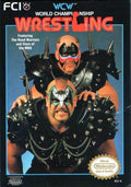 WCW World Championship Wrestling (Nintendo NES) - Game Manual Only