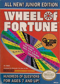 Wheel of Fortune: Junior Edition (Nintendo NES) - Game Manual Only