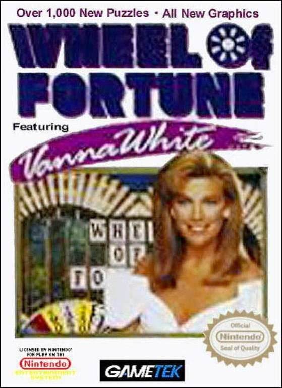 Wheel of Fortune Featuring Vanna White (Nintendo NES) - Game Manual Only