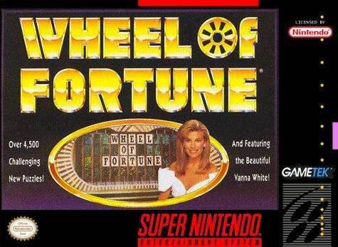 Wheel of Fortune (Super Nintendo) - Game Manual Only