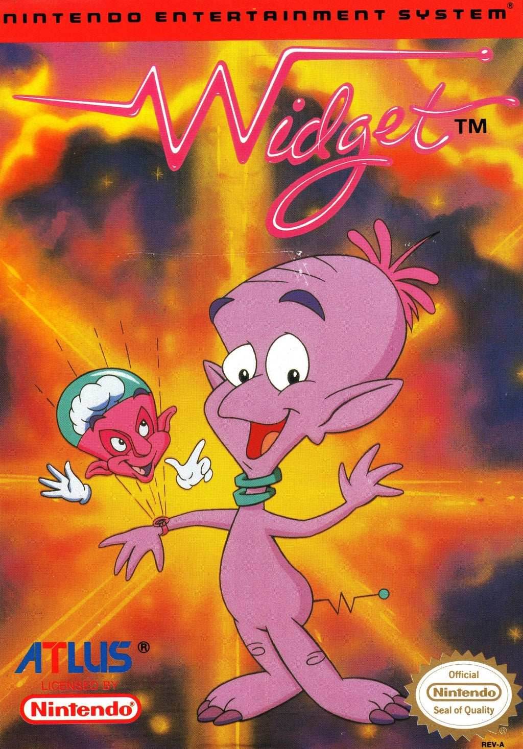 Widget (Nintendo NES) - Game Manual Only