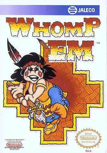 Whomp 'Em (Nintendo NES) - Game Manual Only