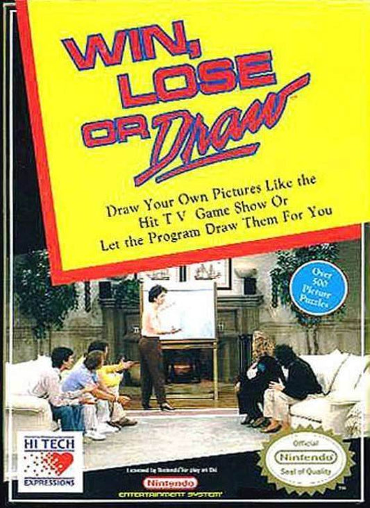 Win, Lose Or Draw (Nintendo NES) - Game Manual Only