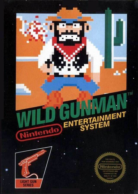 Wild Gunman (Nintendo NES) - Game Manual Only