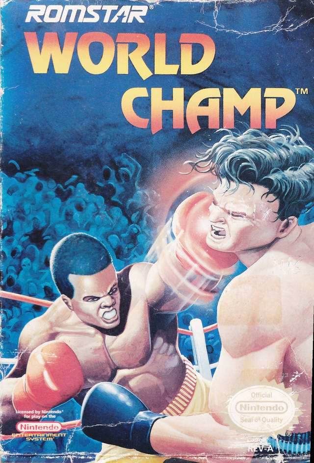 World Champ (Nintendo NES) - Game Manual Only