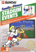Family Fun Fitness Stadium Events (Nintendo NES) - Game Manual Only